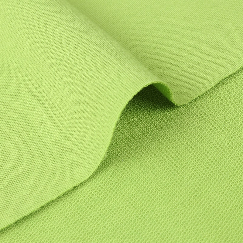 250gsm 95% Cotton 5% Spandex French Terry Fabric Hoodie Fabric