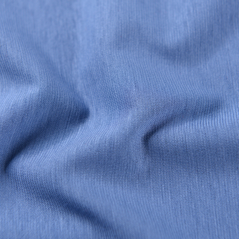 145gsm 100% Cotton Twisted Yarn Single Jersey Fabric