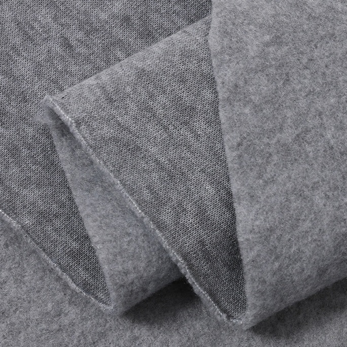 210gsm 100% Polyester Fleece Fabric for Hoodies and Jackets