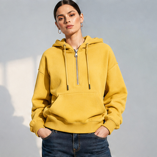 Half Zip Hoodie