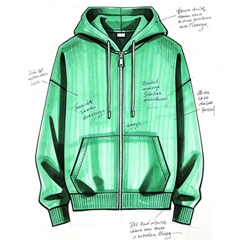 Zip Up Hoodie