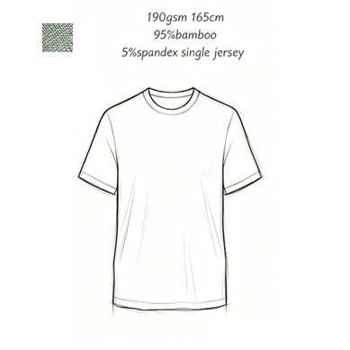 Jersey Crew Neck T-Shirt
