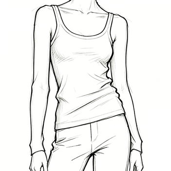Rib tank top