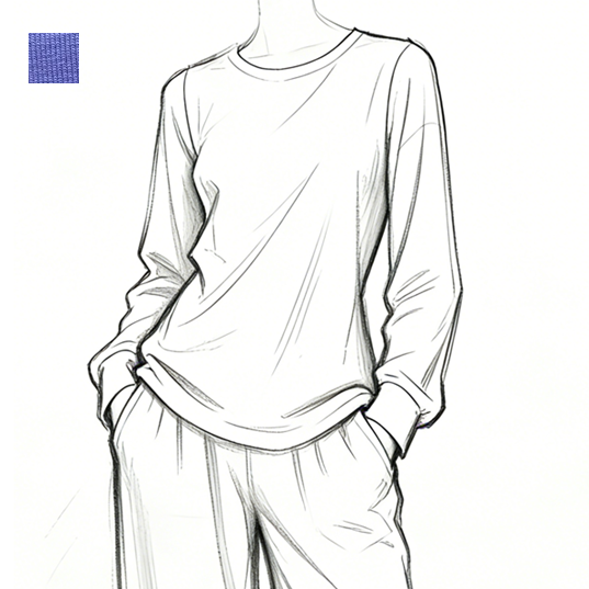 Long Sleeve Lounge Top