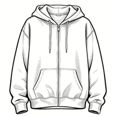 Zip-up Hoodie