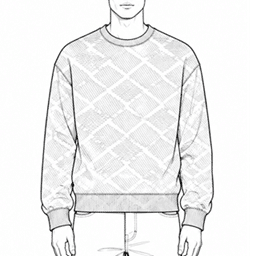 Jacquard Sweatshirt