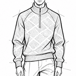 Half Zip Tracksuit Top