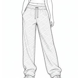 Jacquard Jogger Pants