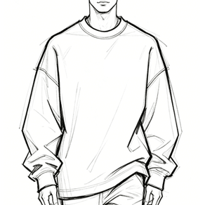 Long Sleeve Pique Top