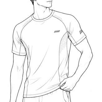 Men’s Athletic Crew Neck T-Shirt 