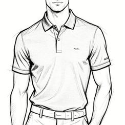Men’s Classic Golf Polo Shirt