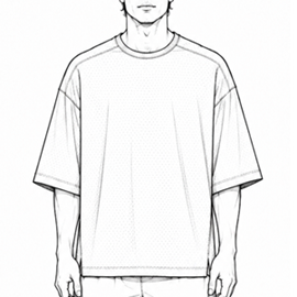 Men’s Oversized Sports T-Shirt
