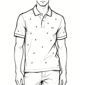 Men’s Printed Polo Shirt