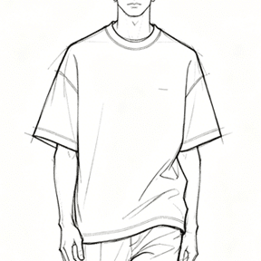 Men’s Relaxed Pique T-Shirt