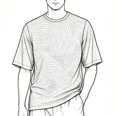 Men’s Textured T-Shirt