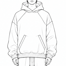 Oversized Pullover Hoodie