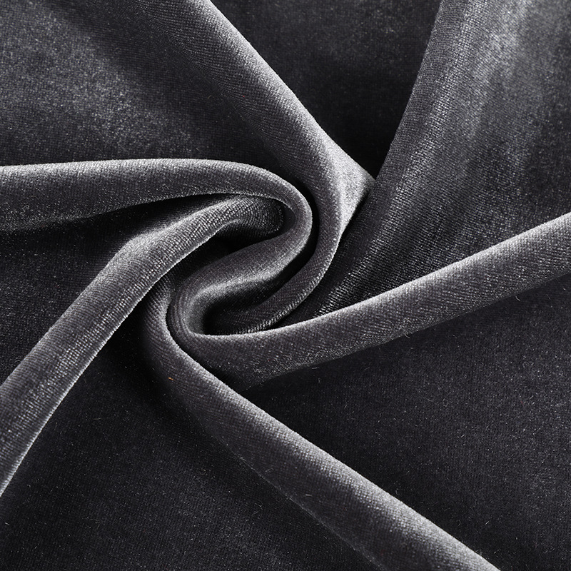400gsm Extra Heavyweight 92% Polyester 8% Spandex Velour Fabric for Premium Sets