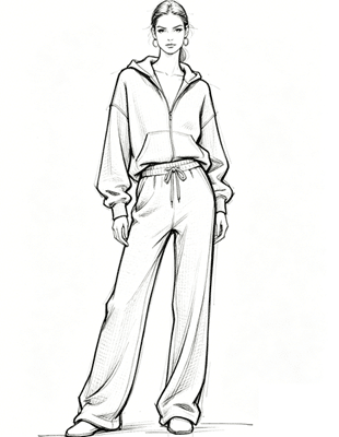 Women’s Relaxed Hoodie Loungewear Set