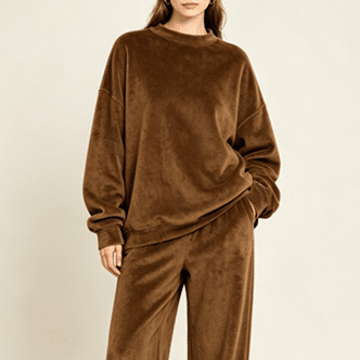 Relaxed-Fit Velour Tracksuit