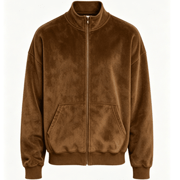 Velour Track Jacket