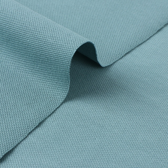 40s 200gsm cotton polyester spandex pique fabric